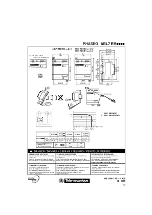 ABL7RM24025 Instruction Sheet